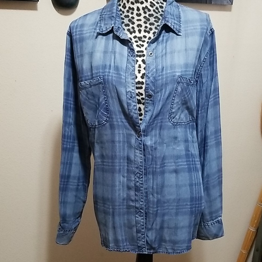 Love 8 Xl blue flannel